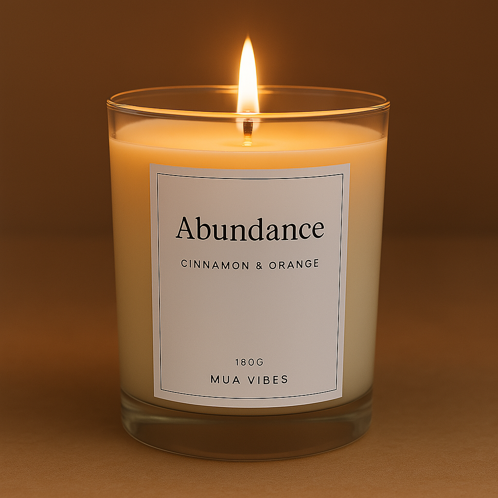 Abundance - Cinnamon & Orange - Classic Candle