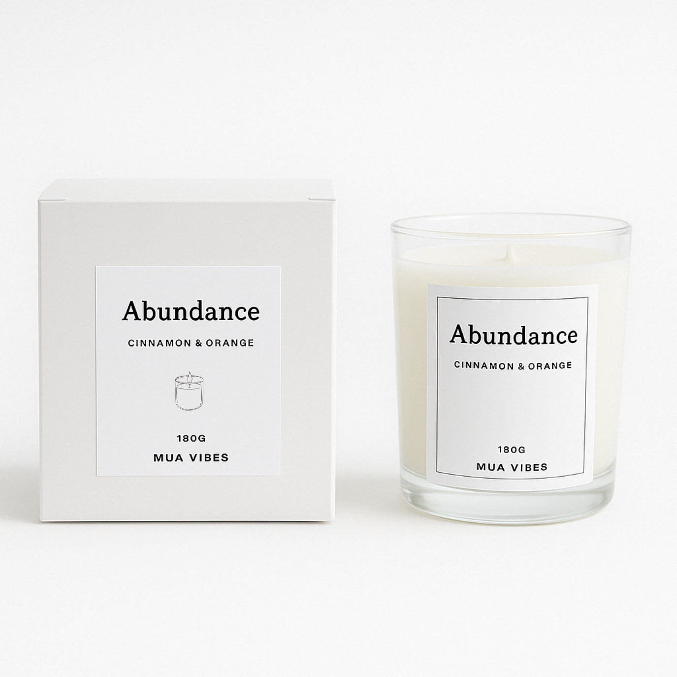 Abundance - Cinnamon & Orange - Classic Candle