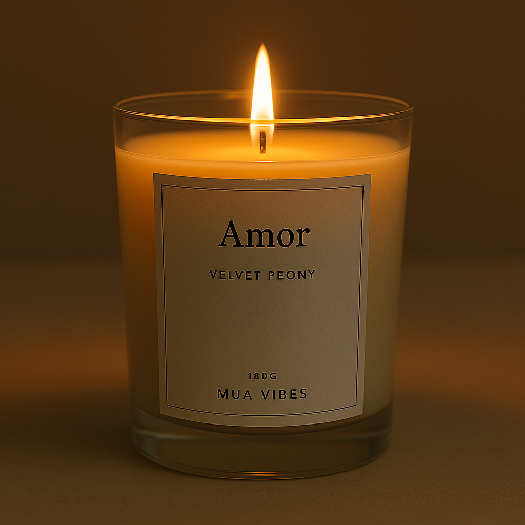 Amor - Velvet Peony - Classic Candle
