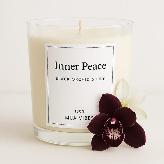 Inner peace - Black Orchid & Lily  - Classic Candle