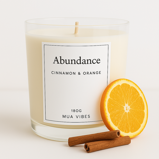 Abundance - Cinnamon & Orange  - Classic Candle